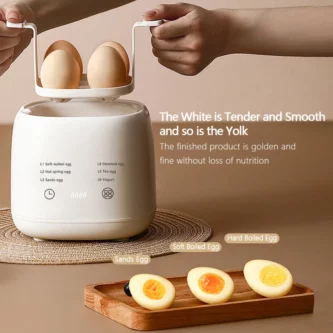 [Rujukan SG] 🔥 Pembuat Telur Rebus Mini – “Sokong Rasa Sarapan” Semua Pengguna Singapore Puas! Automatik, 7 Mod, Soket 3‑Pin