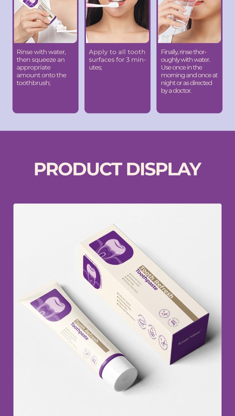 🔥Oral Care Toothpaste. Fresh Breath. Prevent Tooth Loss. Natural Ingredients. Gentle Care✈Fast Shipping Worldwide