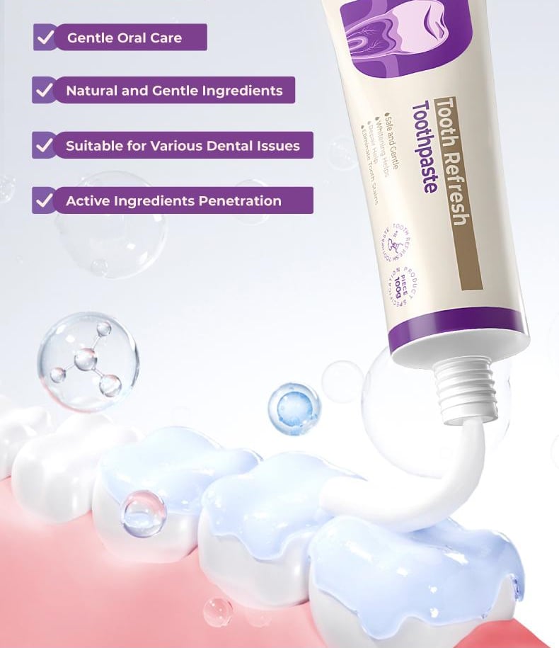 🔥Oral Care Toothpaste. Fresh Breath. Prevent Tooth Loss. Natural Ingredients. Gentle Care✈Fast Shipping Worldwide
